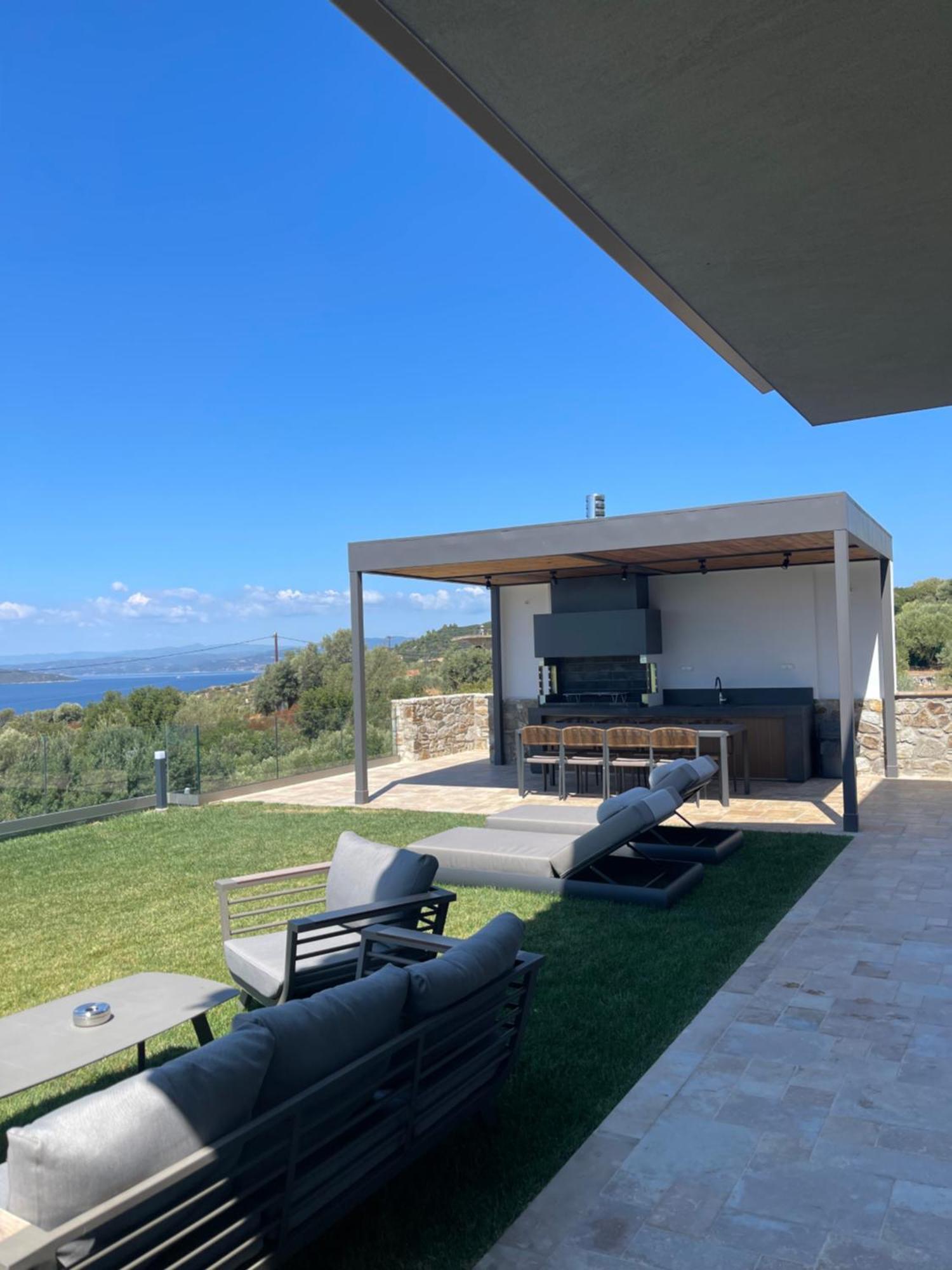 Elia Luxury House Villa Урануполи Екстериор снимка